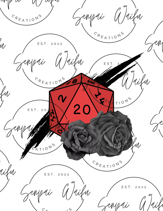 Red D20